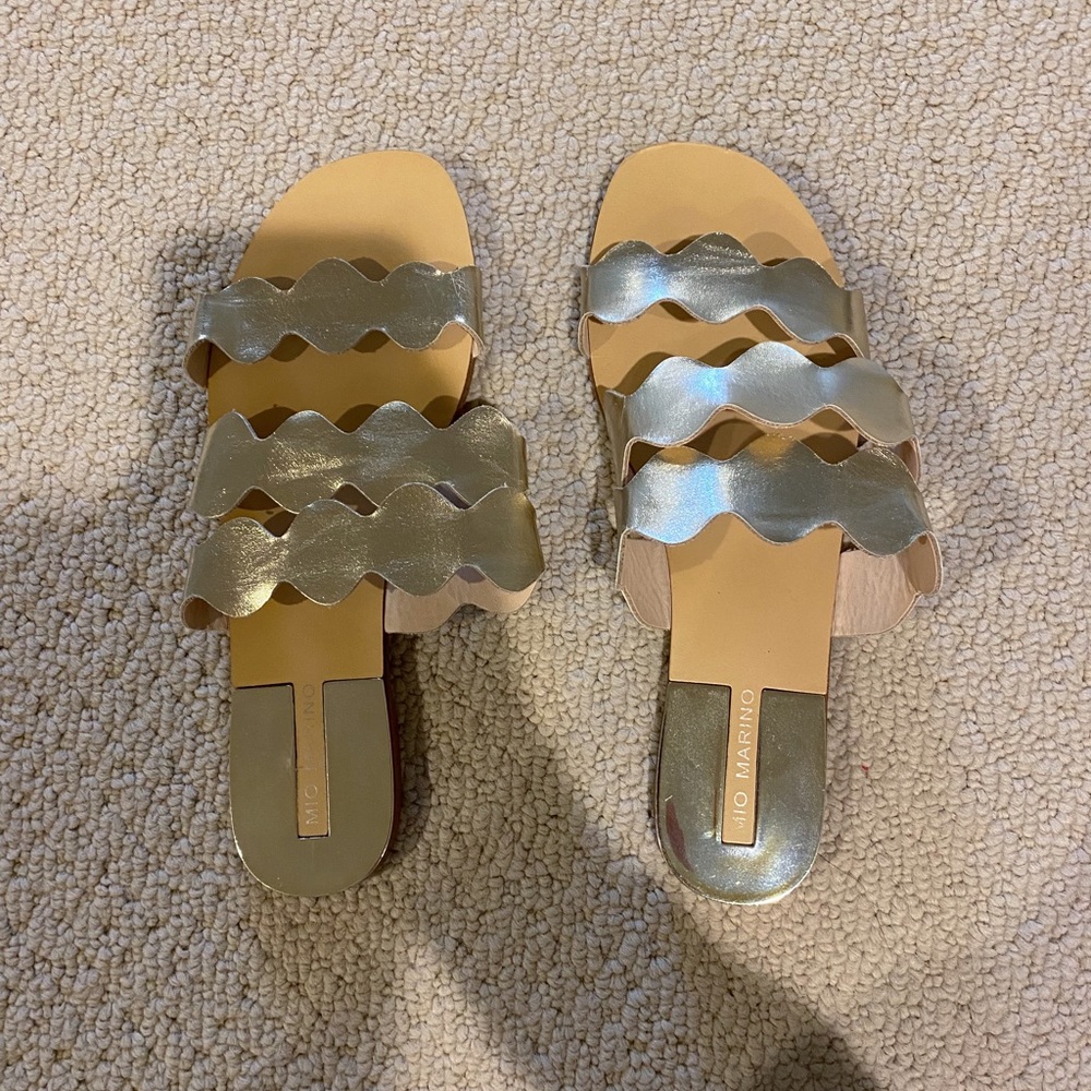 Gold Sandals